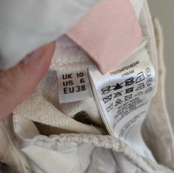 J.W. Anderson Linen Side Panel Pants Size 6 - Picture 11 of 11